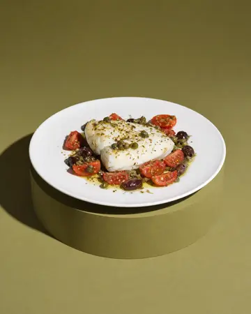 Merluzzo alla mediterranea